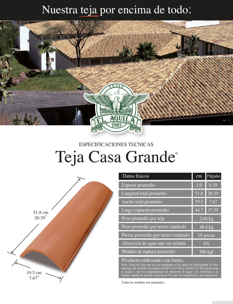 Teja El Guila Casa Grande Canteras Y Marmoles Azteca