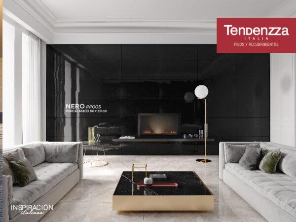 Porcelanato Tendenzza Nero